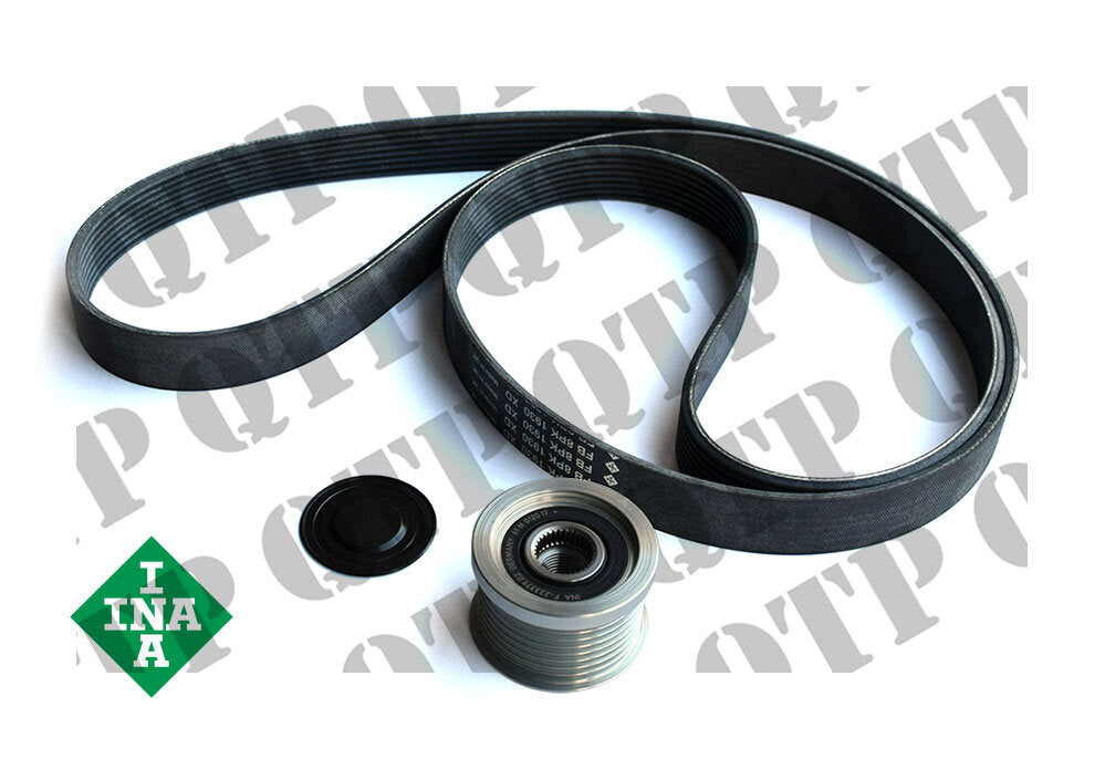 KIT curea ventilator + fulie John Deere seria 5020-6010-6020 [OEM: L114489]