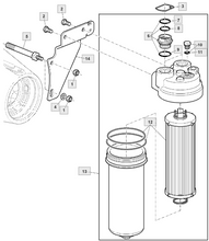 Încarcă imaginea în vizualizatorul Galerie, Filtru hidraulic John Deere seria 6000 6030 7030 6005 [AL169573, AL232896]
